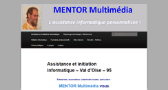 Desktop Screenshot of mentor-multimedia.com